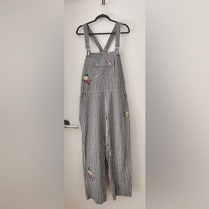 Seersucker Overalls